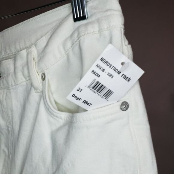 NWT AGOLDE Nico High Rise Slim in Radiate Size 31 - Picture 7 of 13